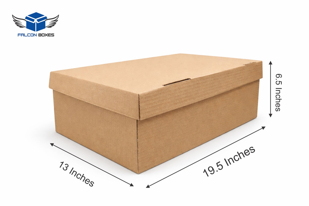 Large Carton Packaging Box (19.5 x 13 x 6.5 Inch)