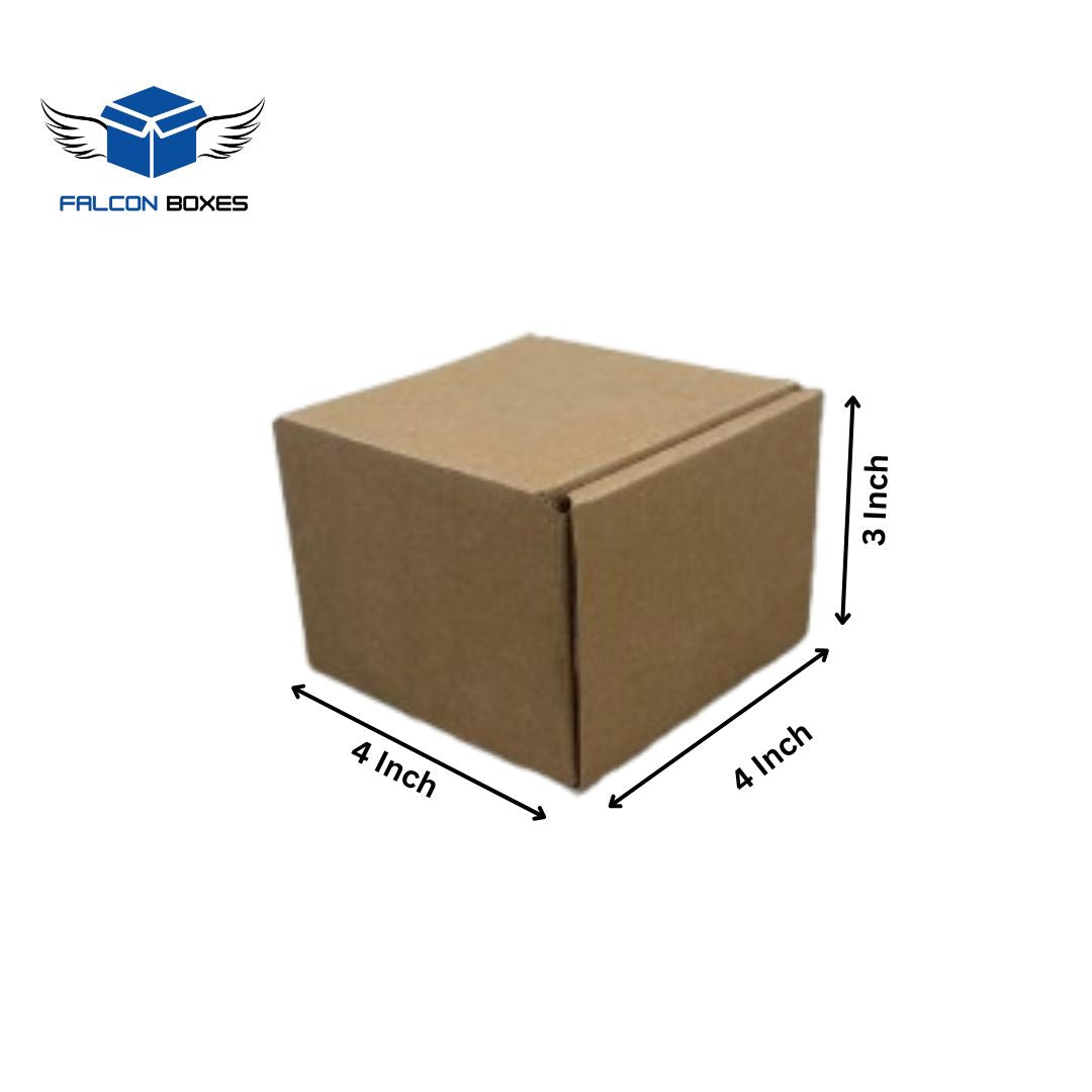 (4x4x3) Mini Cube E-Commerce Box