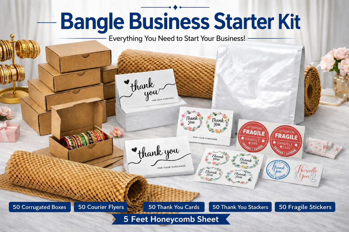 Bangles Business Starter Kit – Complete Packaging Solution