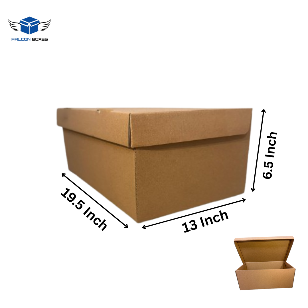Large Carton Packaging Box (19.5 x 13 x 6.5 Inch)