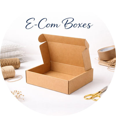 Brown E-commerce Packaging