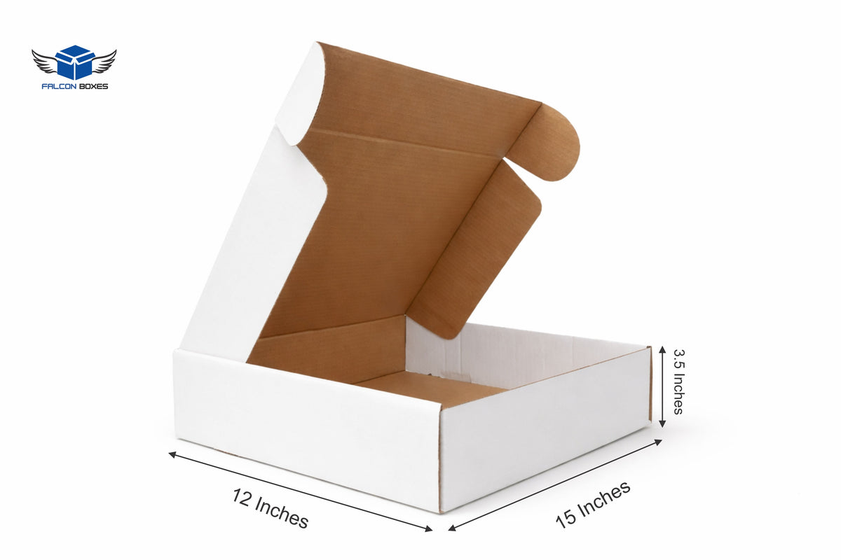 (15x12x3.5) White Mega E-Commerce Box