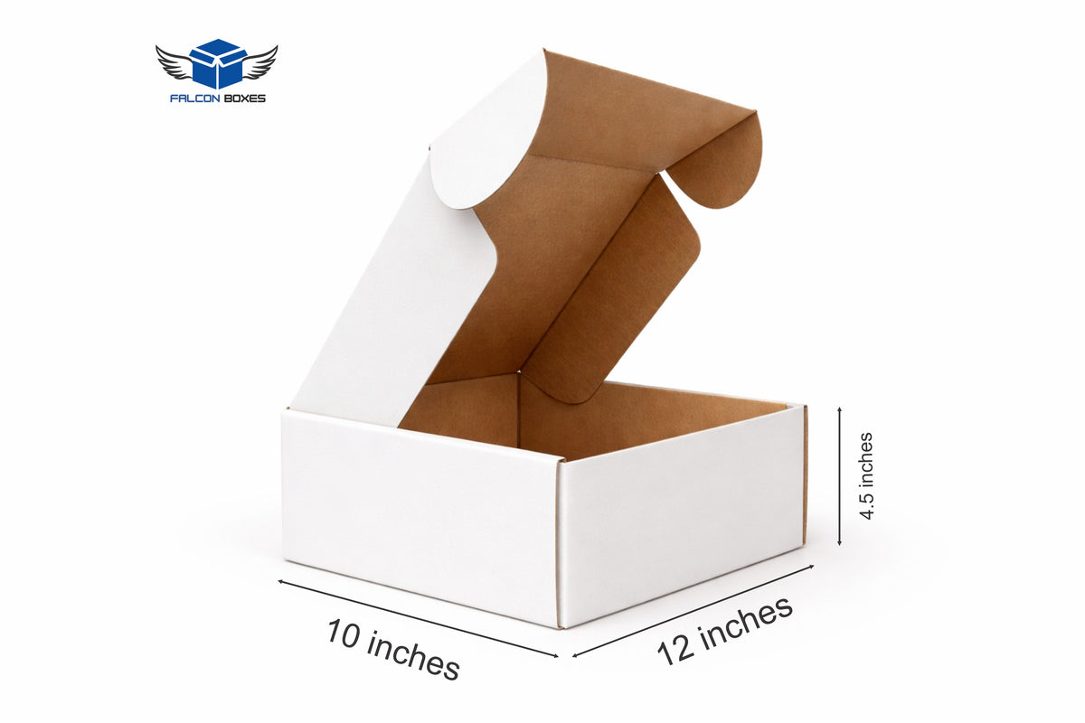 (12x10x4.5) White SmartShip E-Commerce Box