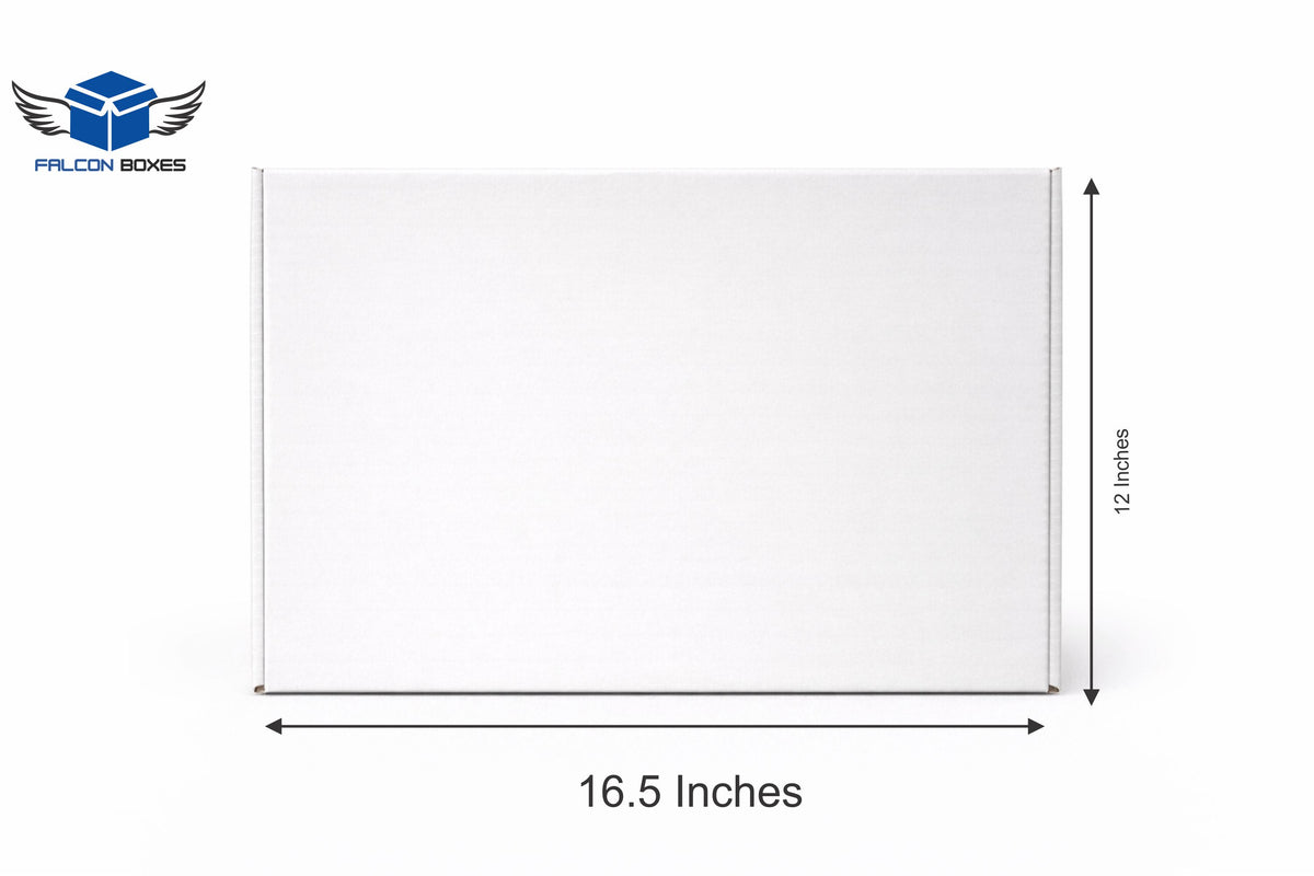(16.5x12x5) White XL E-Commerce Box