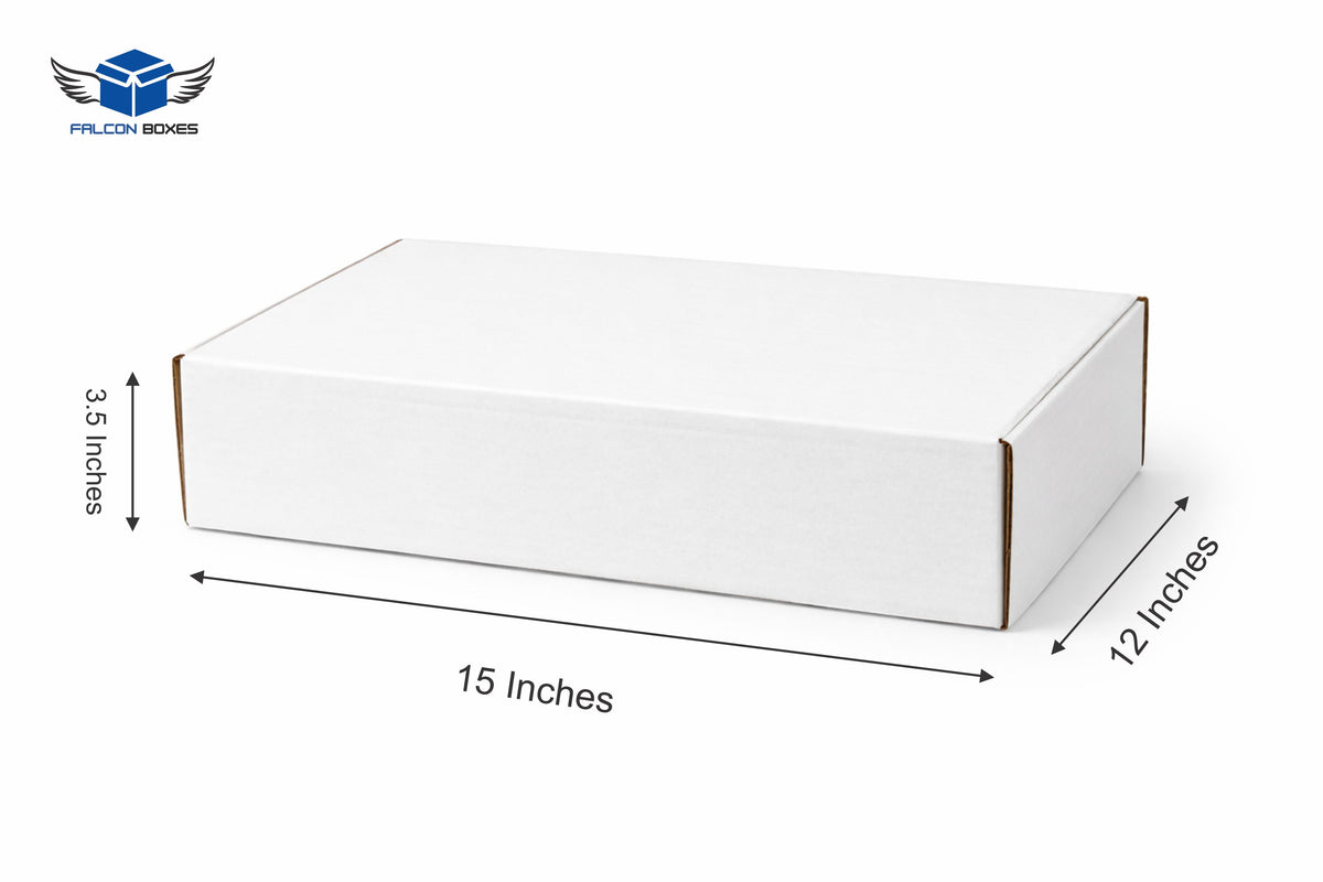 (15x12x3.5) White Mega E-Commerce Box