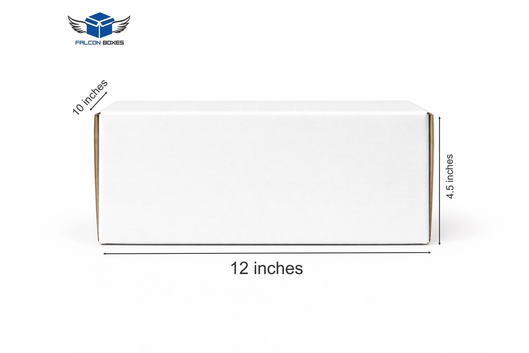 (12x10x4.5) White SmartShip E-Commerce Box