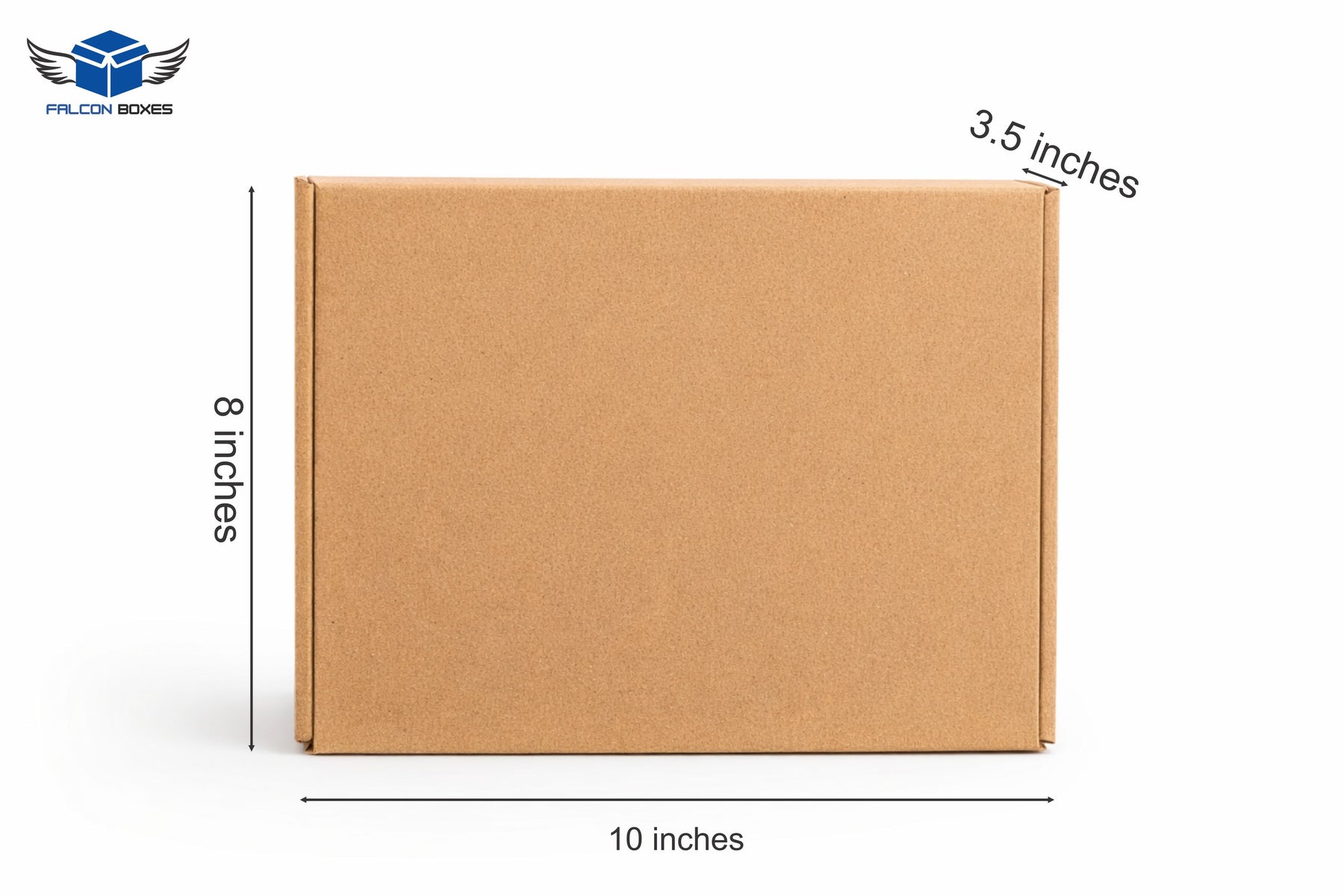 (10x8x3.5) Premium Corrugated Mailer Box