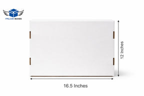 (16.5x12x5) White XL E-Commerce Box