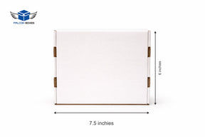 (7.5x6x2) White Mini E-commerce Box