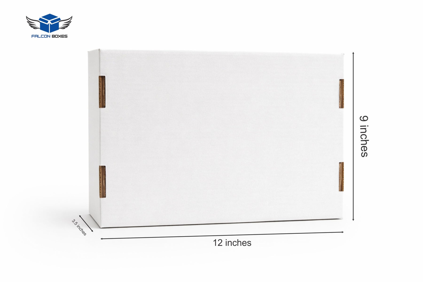 (12x9x3.5) White Large E-Commerce Box