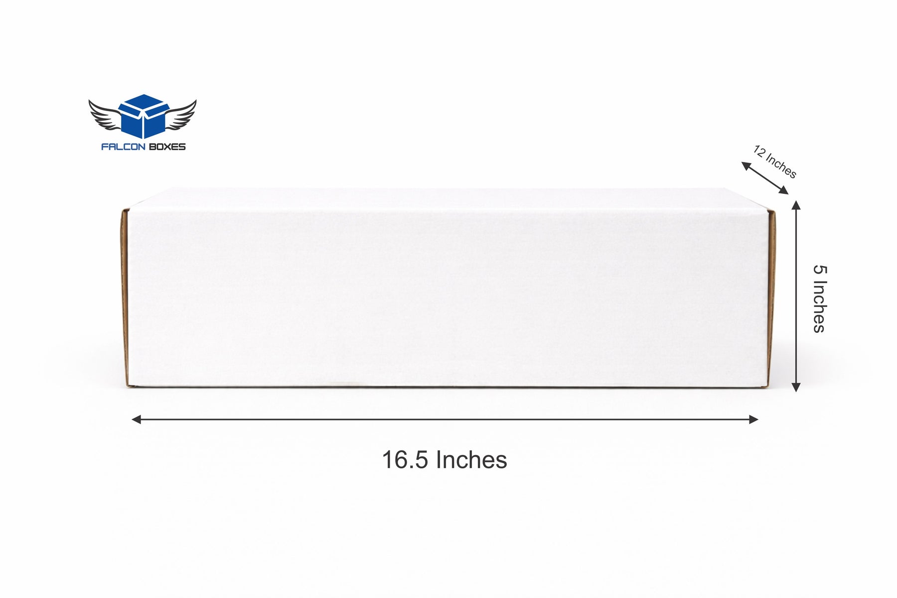 (16.5x12x5) White XL E-Commerce Box