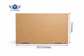 Large Carton Packaging Box (19.5 x 13 x 6.5 Inch)