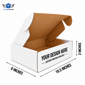 10.5x6x2 Cone Mehndi Ecommerce Box - single color custom printing example