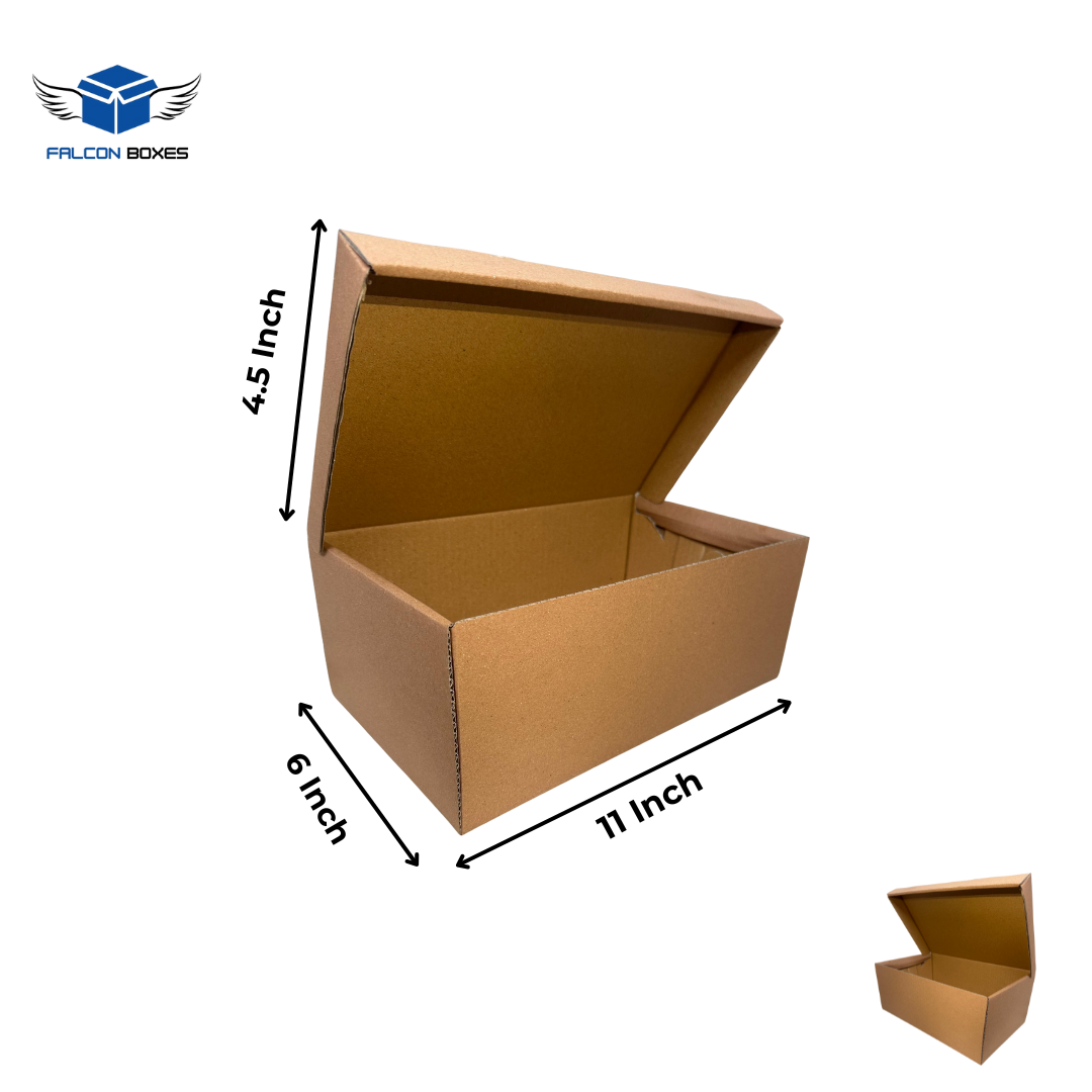 (11x6x4.25 ) Small Shoe or E-commerce Box