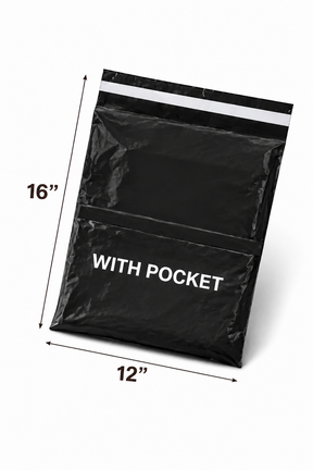 Courier Flyers Bags with Pocket for Delivery Shipping & Parcel