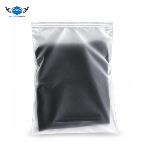 Frosted Zip Slider Bag for Clothes – Falconboxes.pk