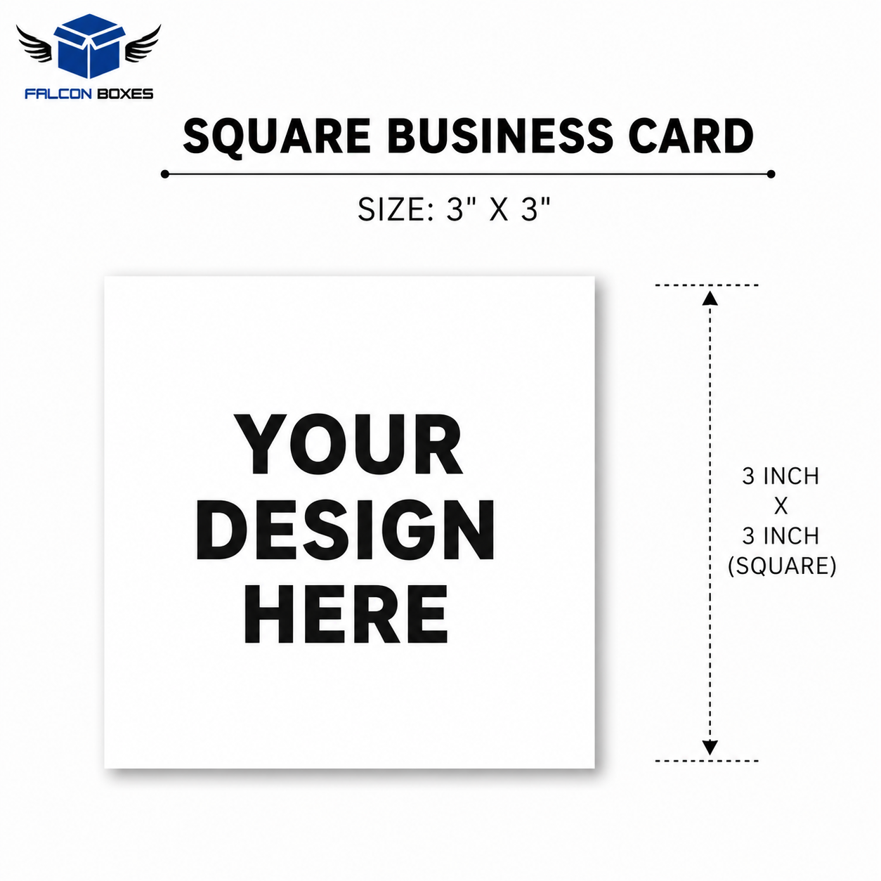 100Pcs Custom Design Cards (Single Side)