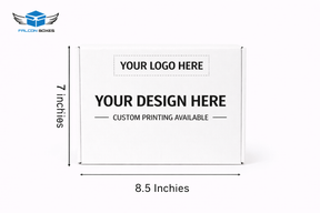 (8.5x7x4) White Medium E-Commerce Box
