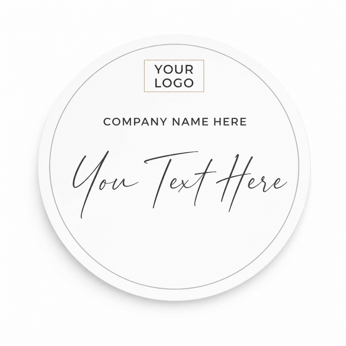 100pcs Custom Thank-You Stickers/ 50pcs Box Sealing Stickers