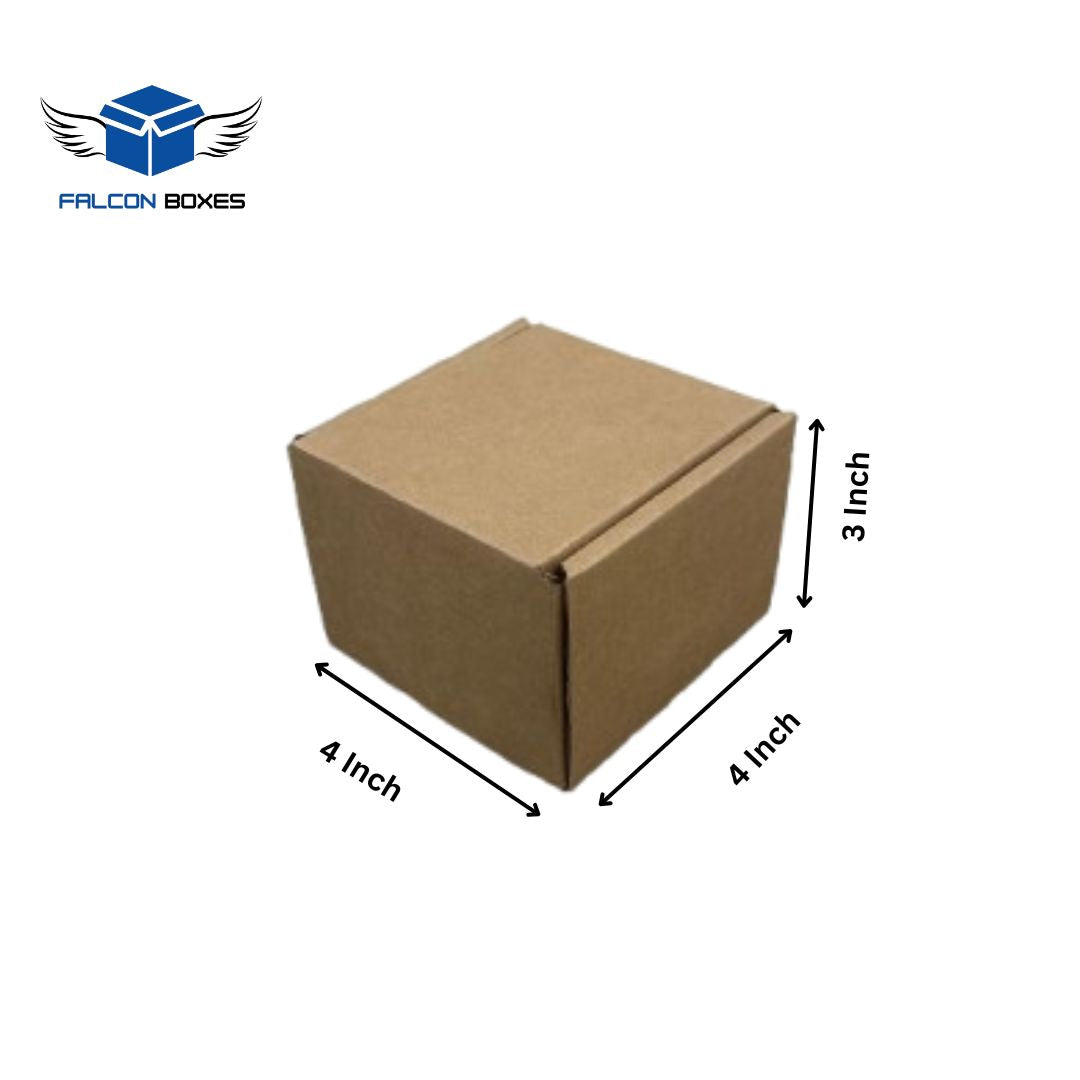 (4x4x3) Mini Cube E-Commerce Box