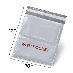 Courier Flyers Bags with Pocket for Delivery Shipping & Parcel