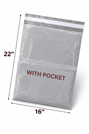 Courier Flyers Bags with Pocket for Delivery Shipping & Parcel