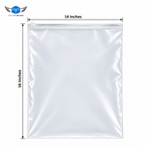 Frosted Zip Slider Bag for Clothes – Falconboxes.pk