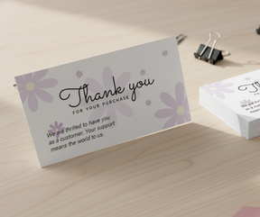 100Pcs of Thank-You Cards