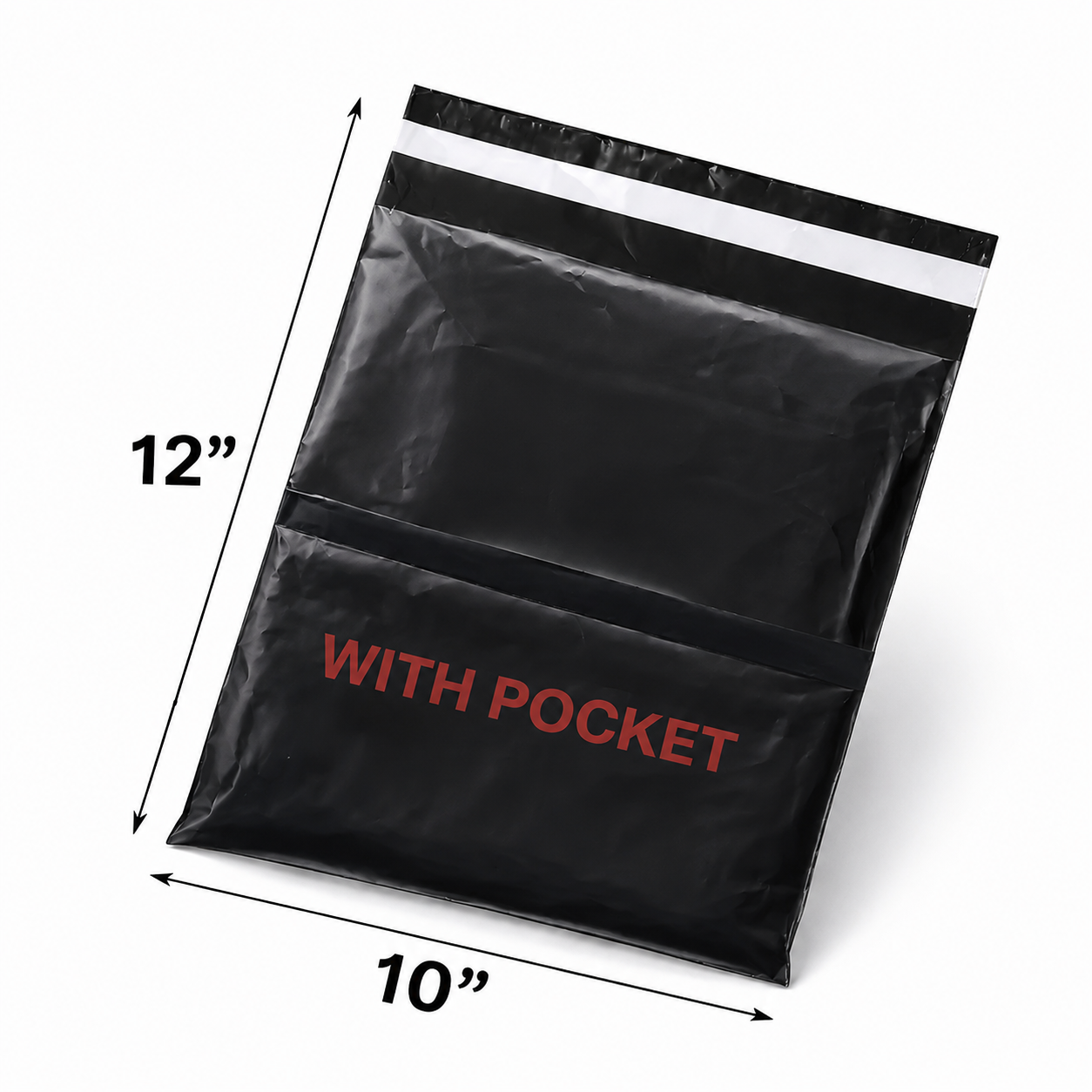 Courier Flyers Bags with Pocket for Delivery Shipping & Parcel
