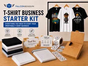 T-Shirt Business Starter Kit – Complete Packaging Bundle for T-Shirt Brands