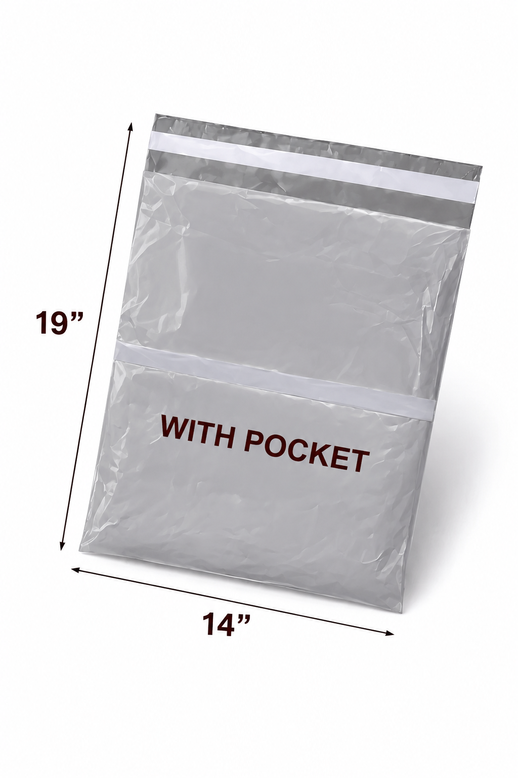 Courier Flyers Bags with Pocket for Delivery Shipping & Parcel