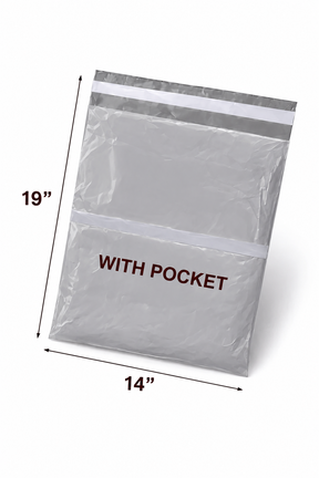 Courier Flyers Bags with Pocket for Delivery Shipping & Parcel