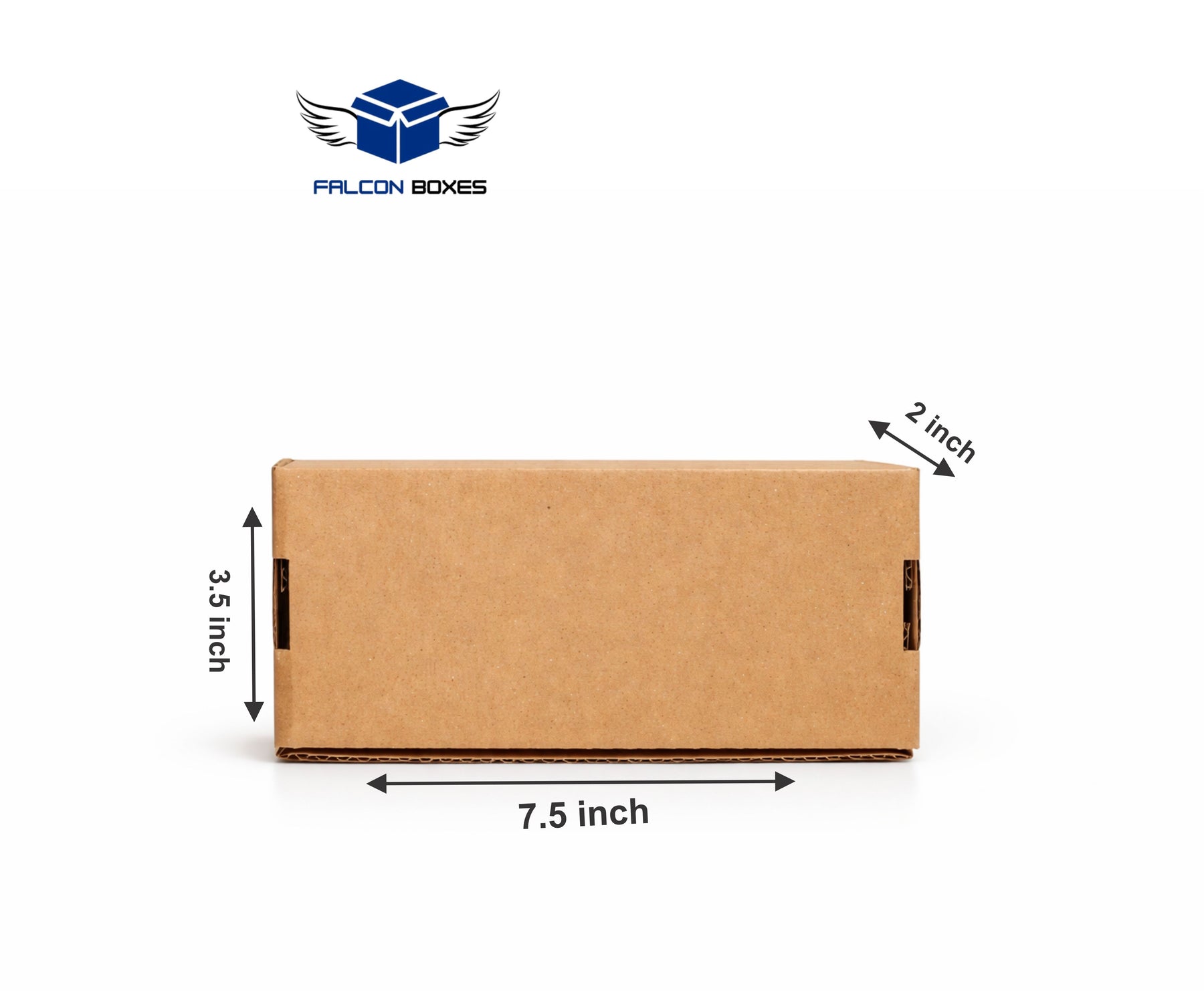 (7.5x3.5x2) Premium Corrugated Cosmetic Packaging Box