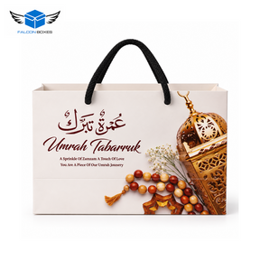 Gold lantern tasbeeh Tabarruk gift bag