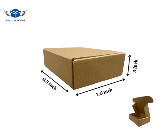 (9.5x7.5x3) Prime Pack E-commerce Box