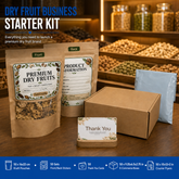 Dry Fruit Business Starter Kit – Complete Packaging Bundle for Dry Fruit, Nuts & Snack Brands