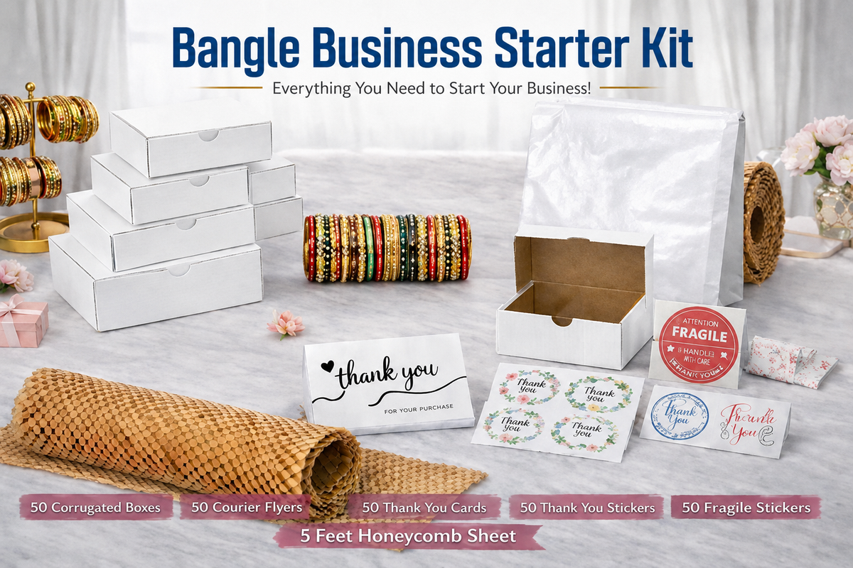 Bangles Business Starter Kit – Complete Packaging Solution
