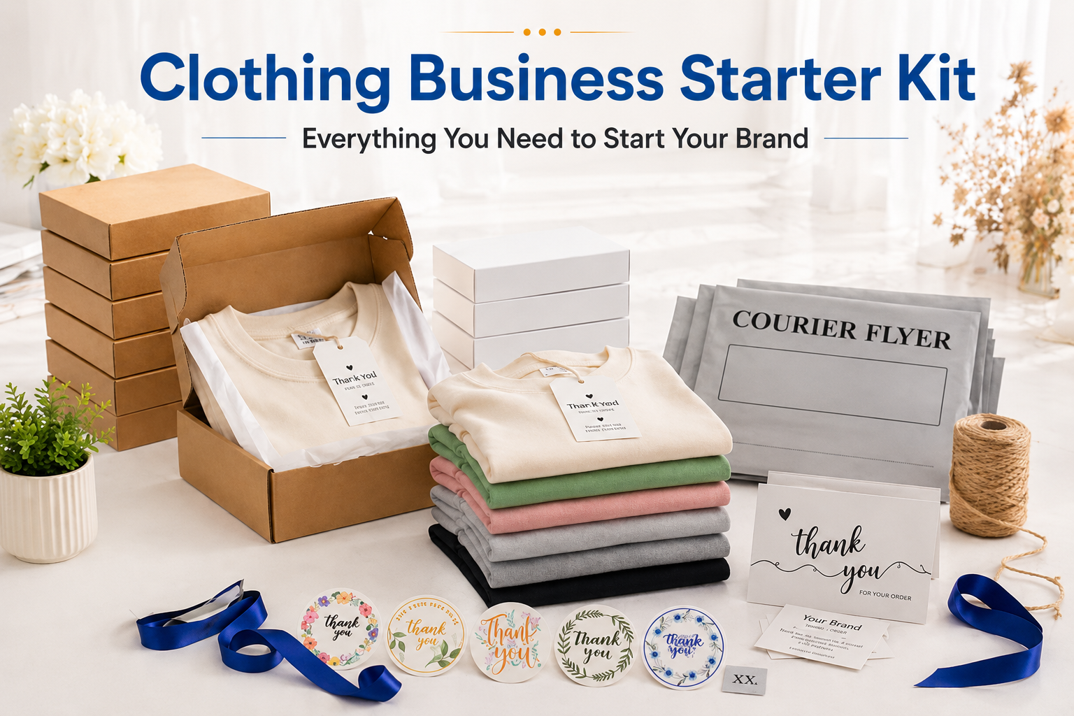 Clothing Business Starter Kit – Complete Packaging Solution