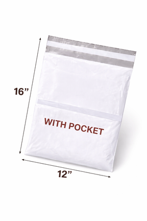 Courier Flyers Bags with Pocket for Delivery Shipping & Parcel