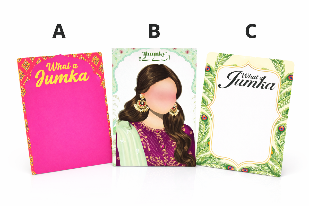 Premium Jhumky Display Card