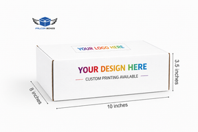 (10x8x3.5) White Premium Corrugated Mailer Box