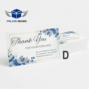 100Pcs of Thank-You Cards