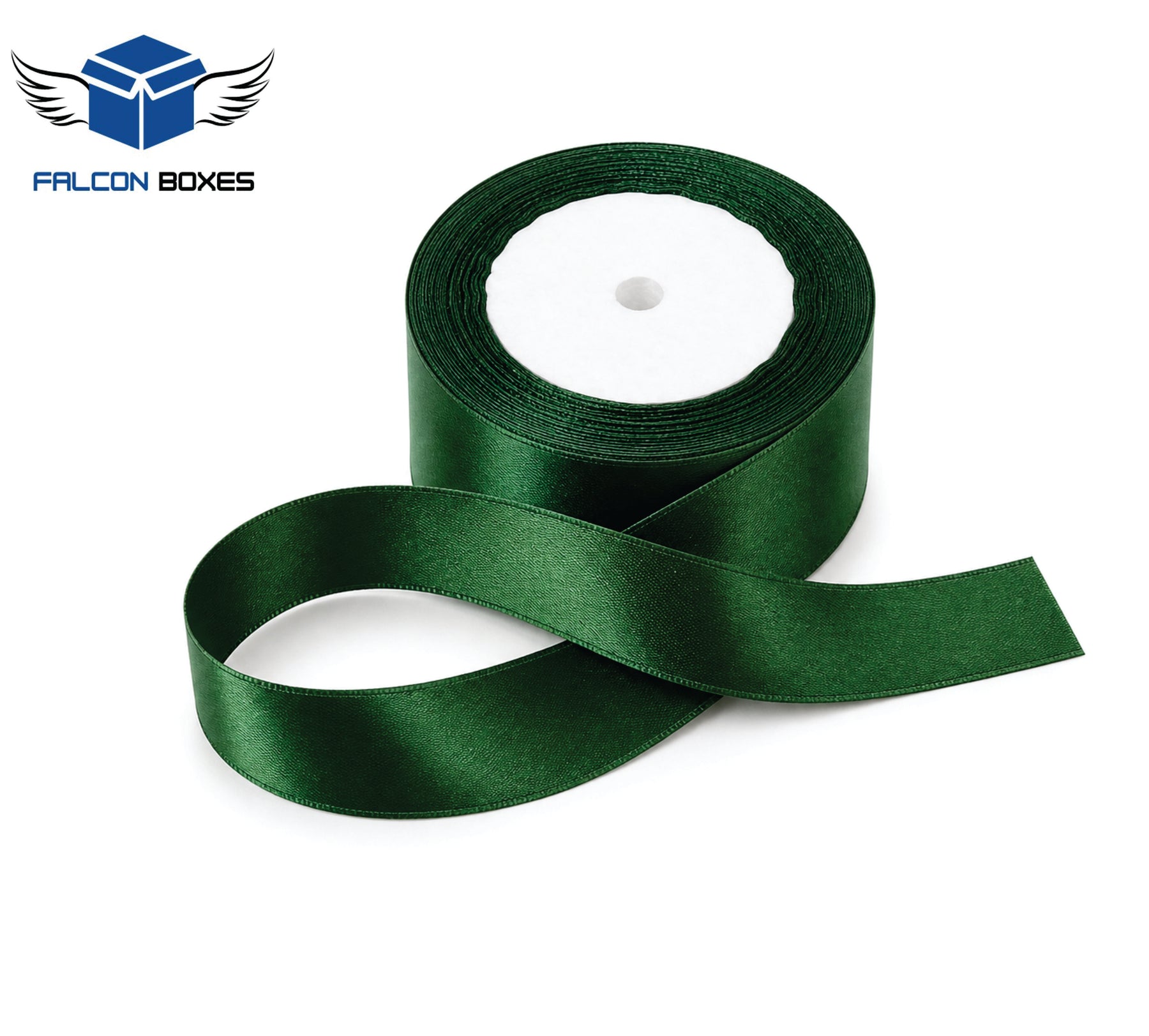 1 Inch Satin Ribbon Roll - 18 Yards for Gift Packaging