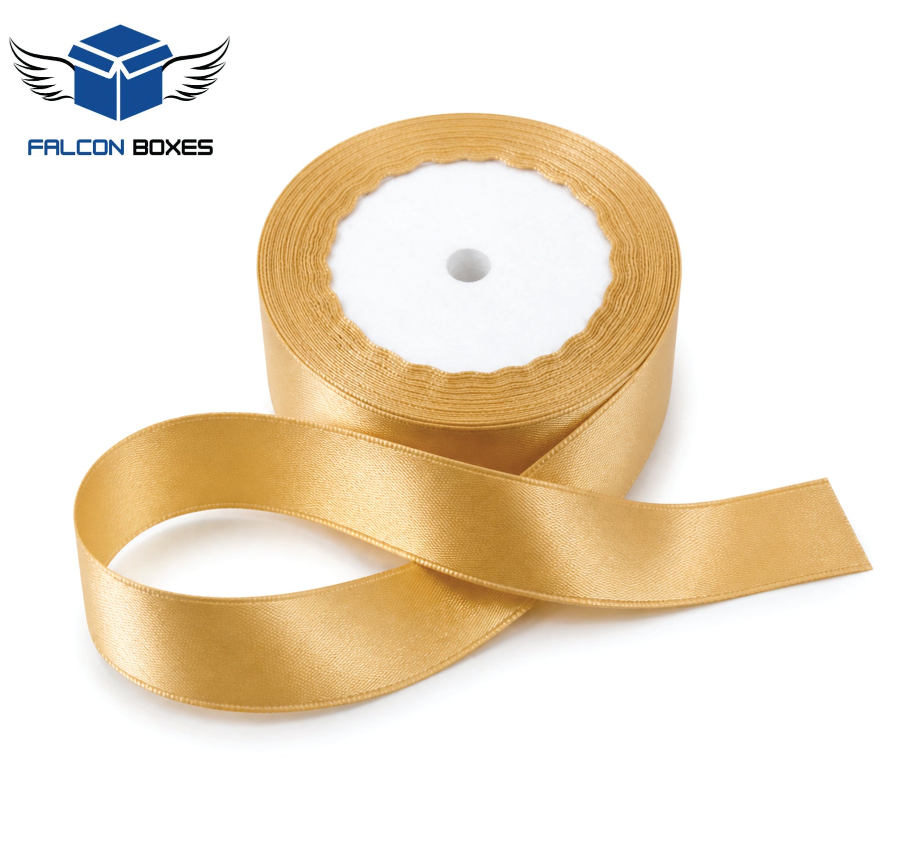 1 Inch Satin Ribbon Roll - 18 Yards for Gift Packaging