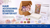 Hair Accessories Business Starter Kit – Complete Premium Packaging Bundle for Scrunchies, Clips & Hair Accessory Brands