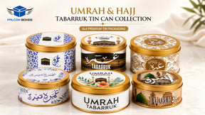 Tin Box B&W – Premium Umrah & Hajj Tabarruk Gift 250G
