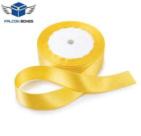 1 Inch Satin Ribbon Roll - 18 Yards for Gift Packaging