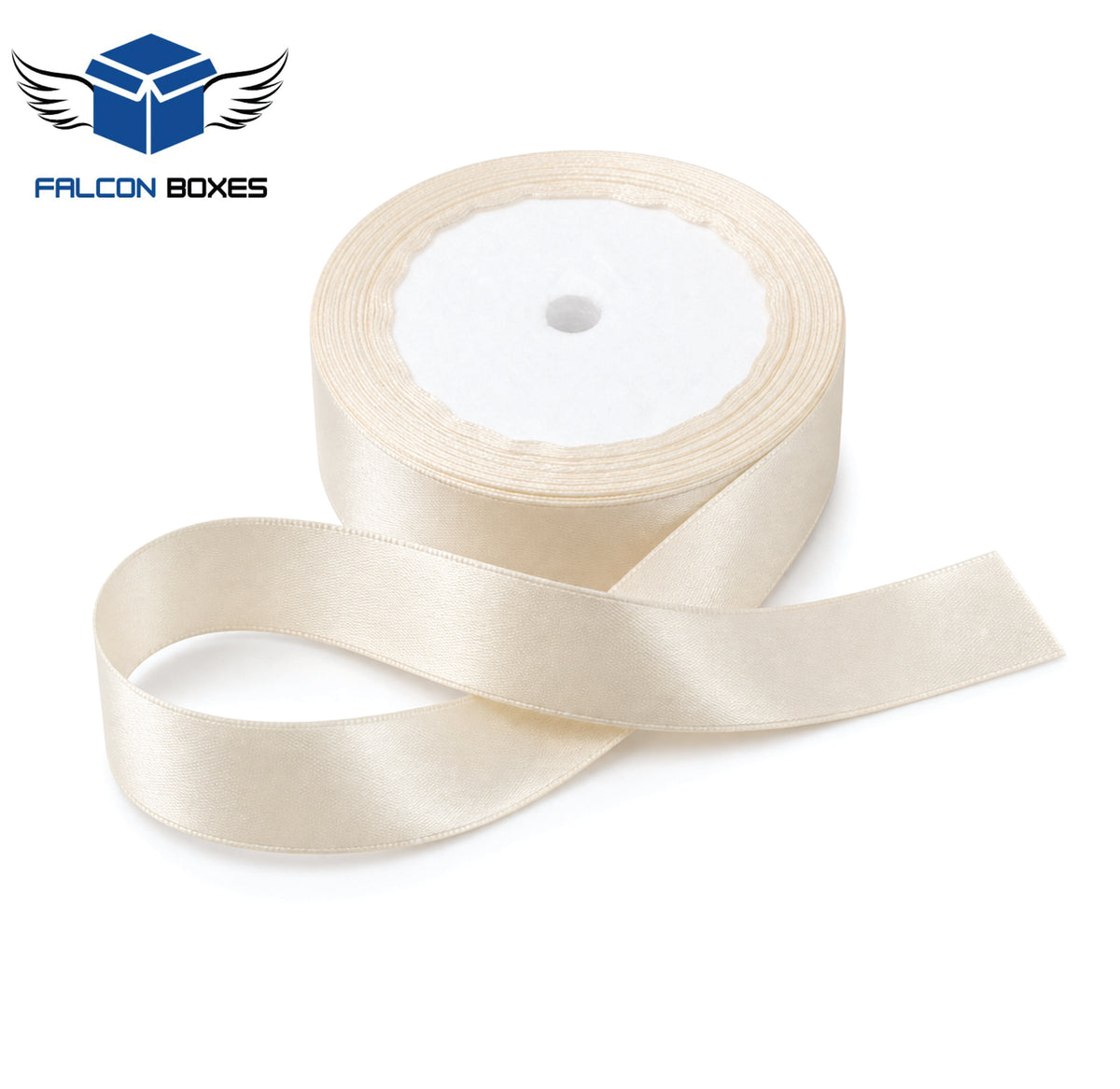 1 Inch Satin Ribbon Roll - 18 Yards for Gift Packaging