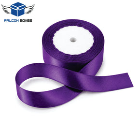 1 Inch Satin Ribbon Roll - 18 Yards for Gift Packaging