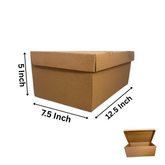 (12.5x7.5x5) Large Shoe or E-commerce Box